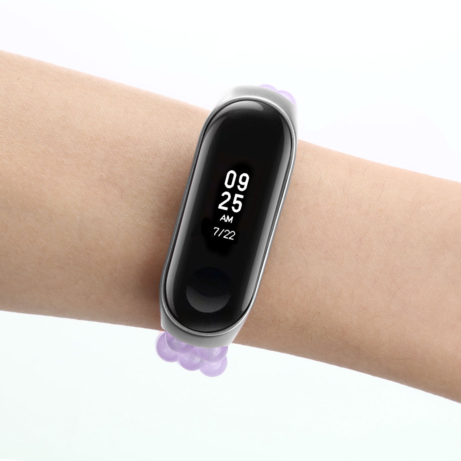 Women Fashion Jade Beaded Bracelet Wrist Strap for Xiaomi Mi Band 3 4 Replacement Smart Watch Band Women Fashion Jade Beaded Bracelet Wrist Strap for Xiaomi Mi Band 3 4 Replacement Smart Watch Band